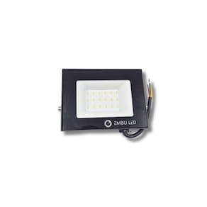 Refletor Led 30W RGB Slim IP67 Embu Led C/ Controle Remoto