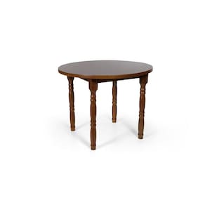 Mesa Dalas Redonda Tampo MDF 30mm Imbuia