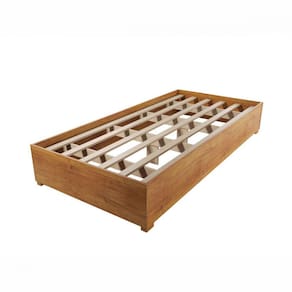 Base Cama Box Solteiro Imperatriz Com Pés Viero