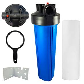 Kit Filtro Big Blue 20`` Chave + Polipropileno Liso