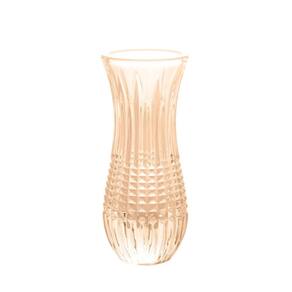 Vaso Wolff Queen de Cristal Âmbar 6cm x 15cm