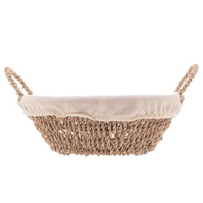 Cesta Redonda Wolff de Sisal 24,5cm x 12,5cm