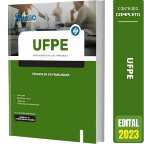 Apostila Concurso Ufpe 2023 - Técnico Em Contabilidade