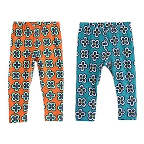 Calça Legging Infantil Algodão Green - 2 Peças