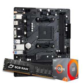 Kit Upgrade Ryzen 7 5700X + Asrock A520M-Hvs + 8Gb Ddr4