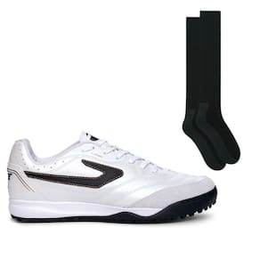 Chuteira Scty Topper Maestro Td Iv + Meião Color Sports De Futebol