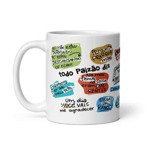 Caneca de Porcelana Dia dos Pais 17