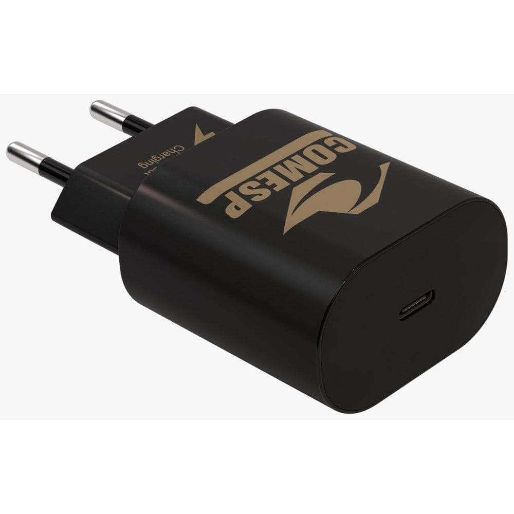 Carregador De Viagem Usb-C Ultra Rápido Preto 25W Sem Cabo