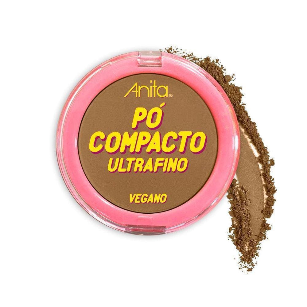 Pó Compacto Ultrafino Vegano Anita A10