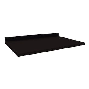Tampo p/ Balcão Cozinha S415 80cm Polipropileno Preto - Kappesberg