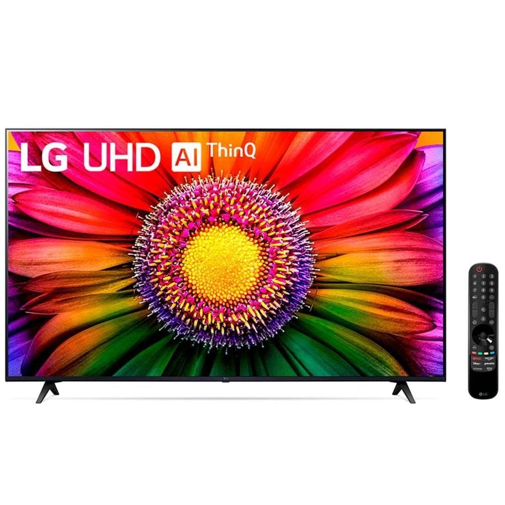 Smart TV LG 50 50UR871C0SA.AWZ 4K UHD Alexa e Google Built-in com Controle Remoto Smart Magic