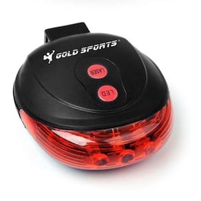 Lanterna traseira de Bike Gold Sports Led Clear Vision Laser Tail Light
