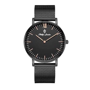 Relógio Phillip London Masculino Ref: Pl80369113m Pr N Casual Black