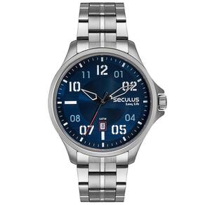 Relógio Seculus Masculino Ref: 77201g0svna2 Militar Prateado