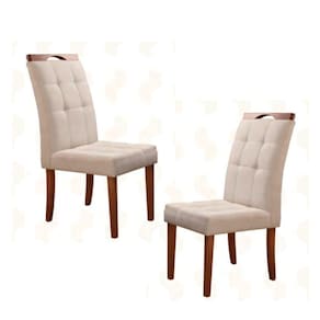 Cadeiras para Mesa de Jantar Estofada - Berlim - Art Salas