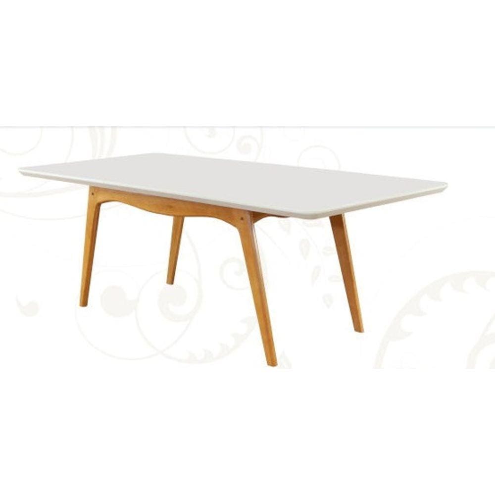 Mesa de Jantar Moderna c/ Vidro -Escócia-2,2x1,1m- Art Salas