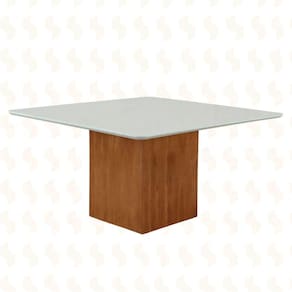 Mesa de Jantar MDF Laminado - Alice-1,20x1,20m - Art Salas