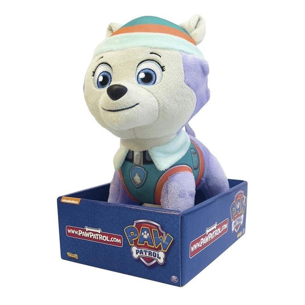 Boneco De Pelúcia Patrulha Canina Everest Cão 30cm Sunny