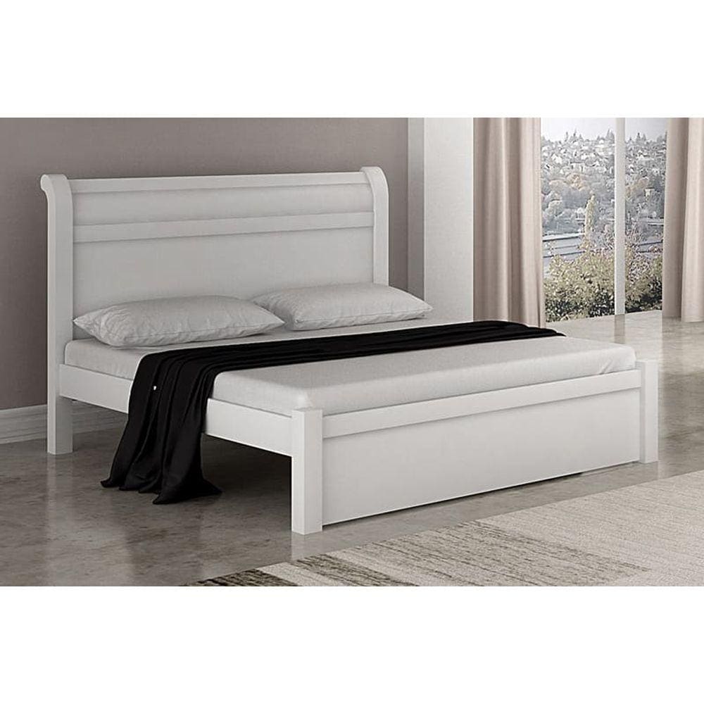 Cama Casal 100% MDF - 187-Neve - Star Móveis