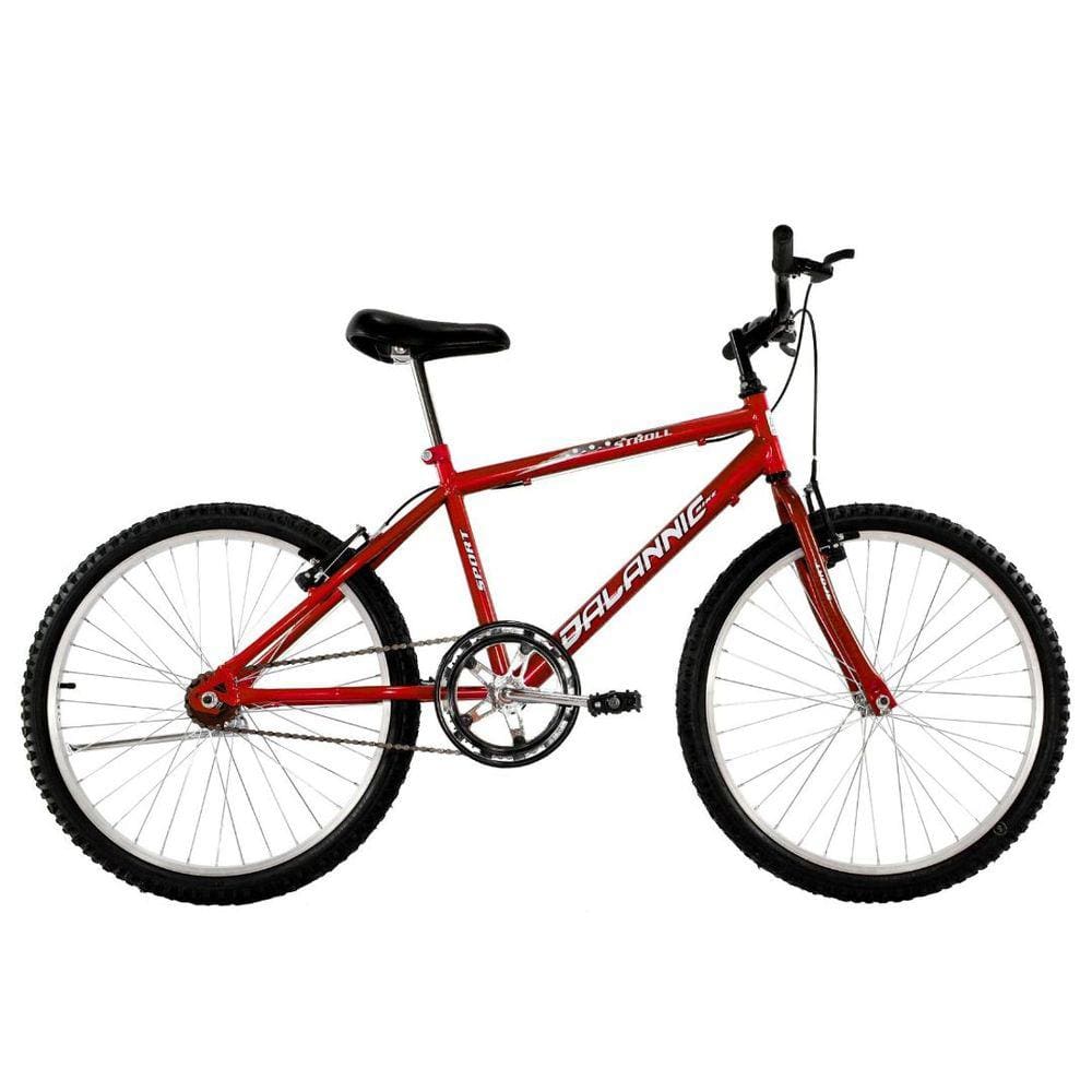 Bicicleta Aro 26 Stroll cor Vermelha