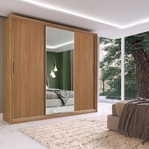 Guarda Roupa Casal Ambiente Dalila 32411 Amendola Off White Flex - Demóbile