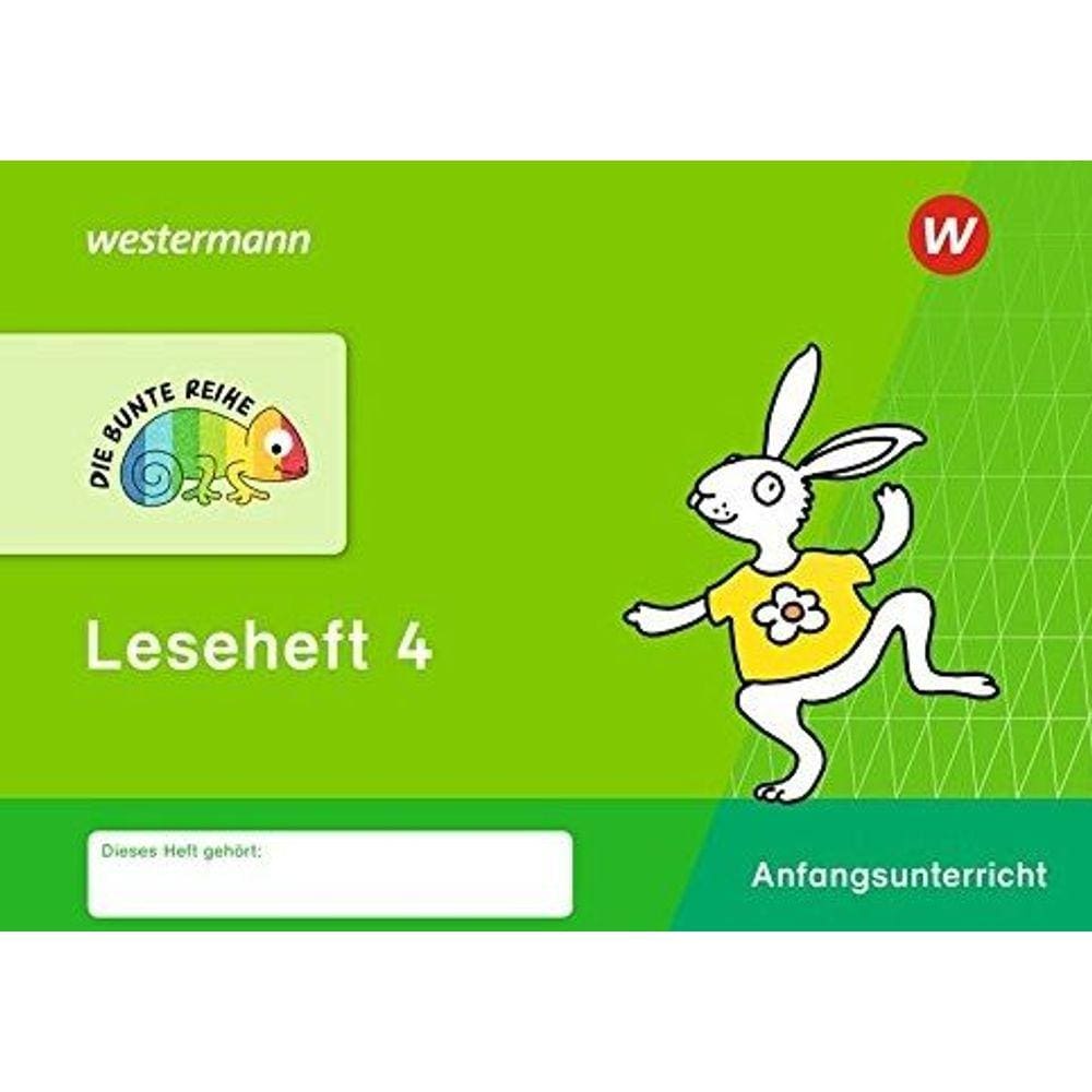 Die Bunte Reihe 4. Deutsch Leseheft 4