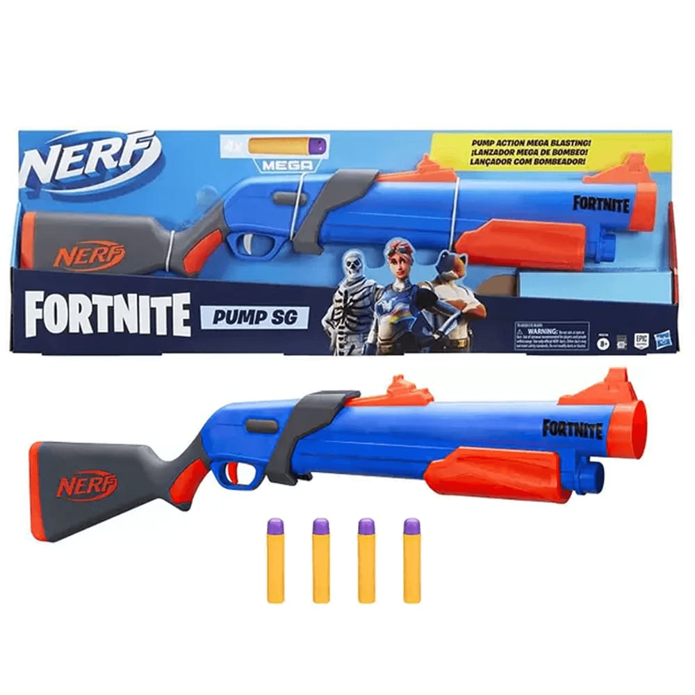 Lança Dardos Nerf Fortnite Compact SMG Lançador Motorizado Estilo Ultra Red  F4167 - Hasbro