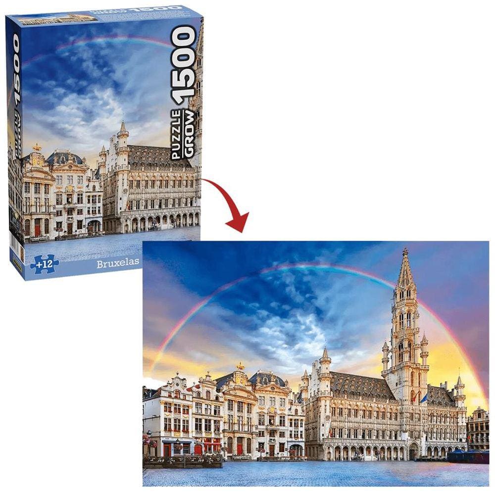 Quebra-Cabeça Puzzle Natureza Brasileira Panorâmico 1500 peças – Toyster