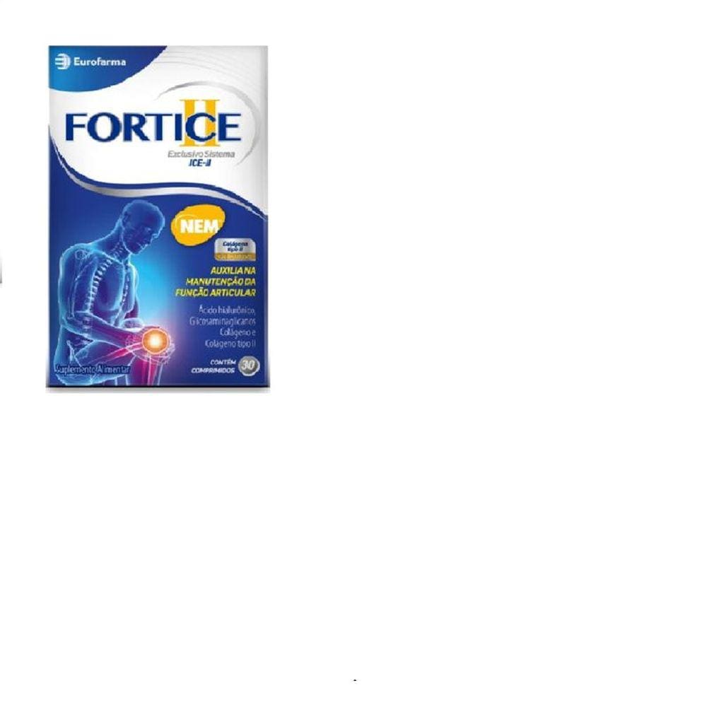 Fortice Colágeno Tipo II com 30 Comprimidos