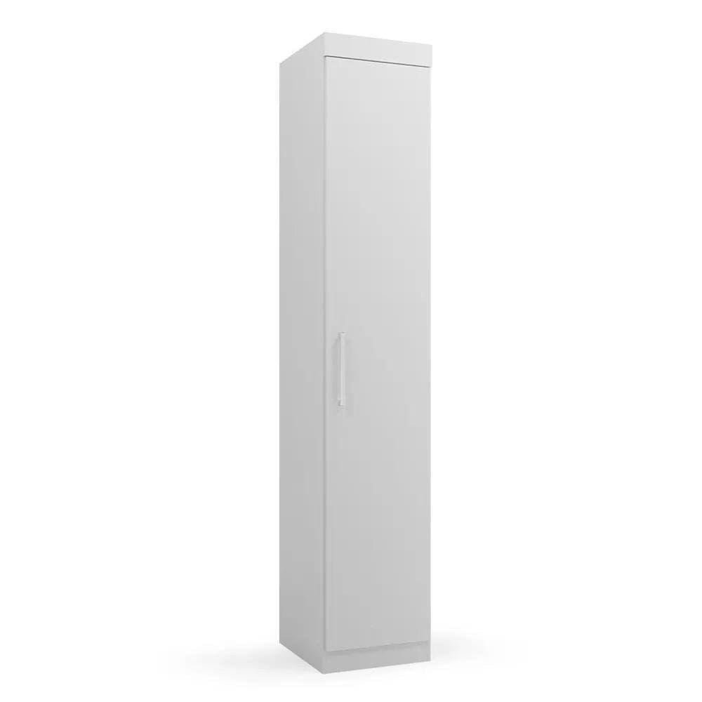 Guarda Roupa Casal 1 Porta Gênova Plus Batrol Móveis Branco