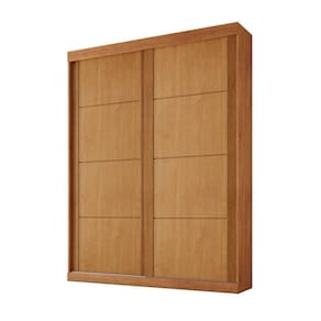 Modulado 2 portas correr 1,61m 2 gavetas portas em MDF - Luna-Nature - Bianchi Móveis