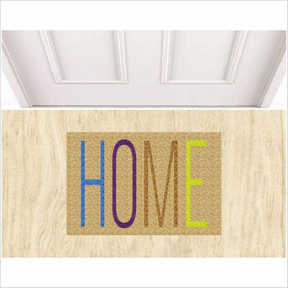 Tapete Home Colorido Medida Porta