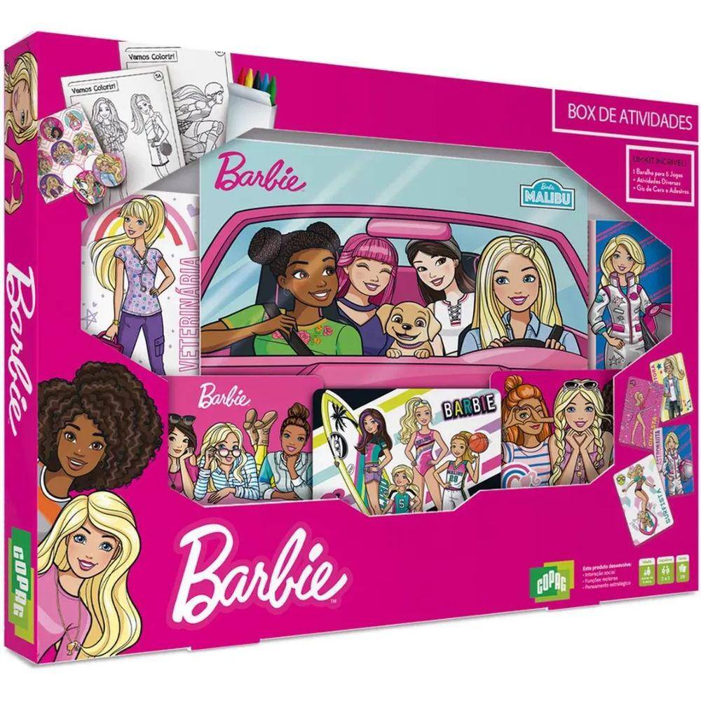 Nias caja carro carton barbie