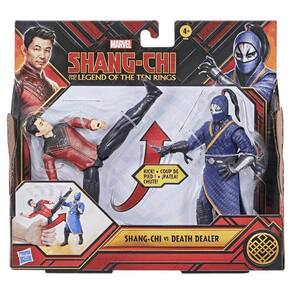 Figuras Articuladas Shang-Chi e Death Dealer Marvel Hasbro