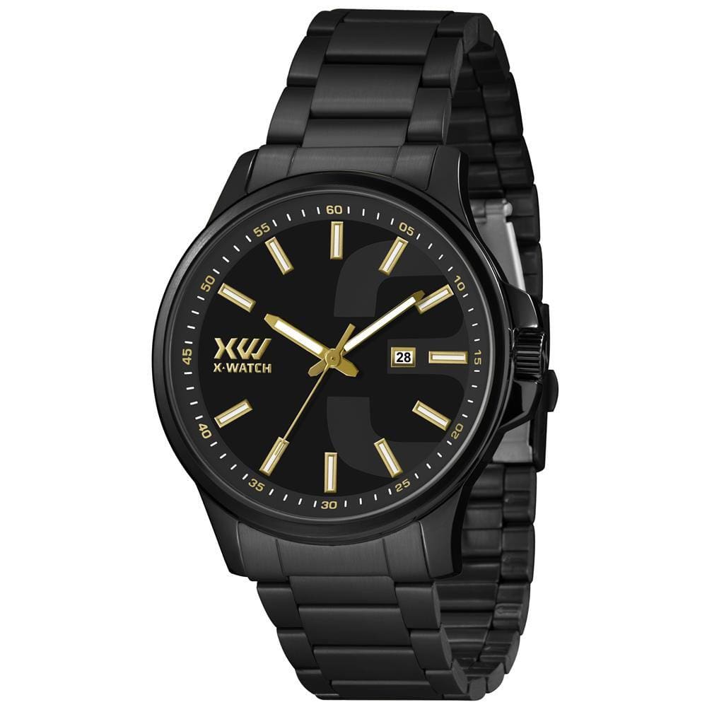 Relógio X-Watch Masculino Ref: Xmns1009 P1px Esportivo Black