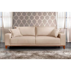Sofá Fixo Argos 3 Lugares Luxo 180cm Castellar Móbile