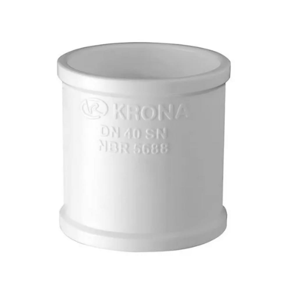 Luva Pvc Esgoto Branco 40mm – Krona