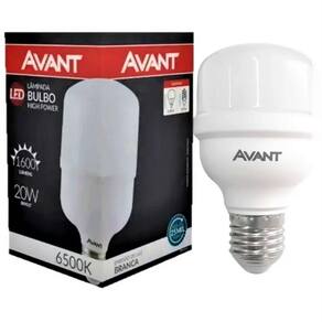 Lampada Bulbo 20w Branco Frio 6500k Alta Potencia E27 – Avant