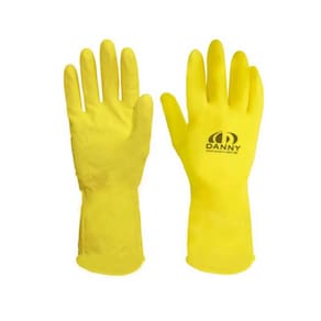Luva Latex Amarela 9-G – Danny