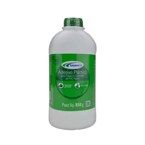 Adesivo Plástico para PVC Transparente 850g – Amanco