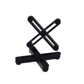 Separador Piso Fuga 5MM C/100 pç Preto – Moldimplas