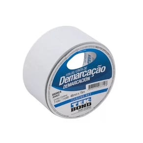Fita Demarcacao Branca 48mm x 15m – Tekbond