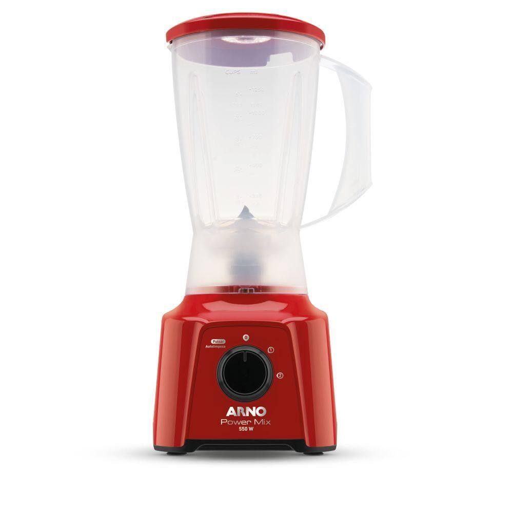 imagem-Liquidificador Arno 2L 550W Power Mix Vermelho LN28 - 127V