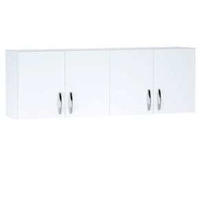 Armário de Cozinha Aereo 4 Portas 160cm Cor Branco - AJL Móveis
