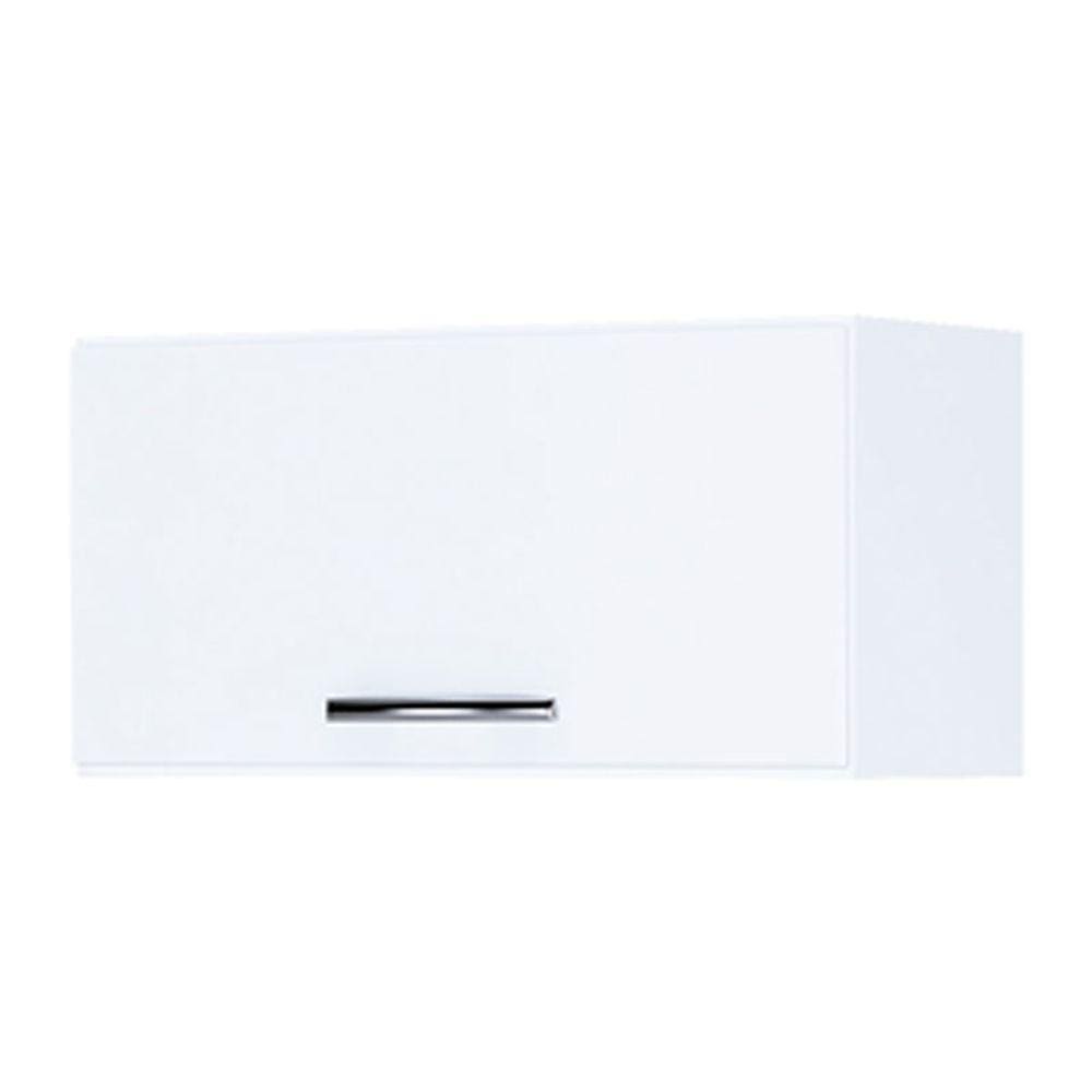 Armário Aereo para Lavanderia 60cm 1 Porta Cor Branco - AJL