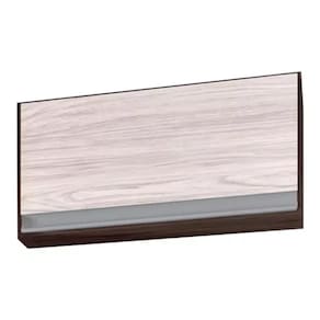 Armário Aereo para Lavanderia 60cm Andréia 1 Porta Cor Castanho e Avelã - AJL
