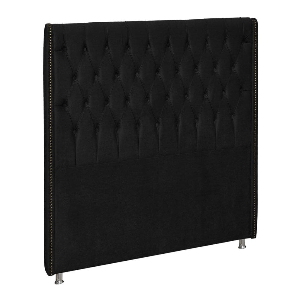 Cabeceira Solteiro 90 cm Firezz Veludo SL 944 Peer