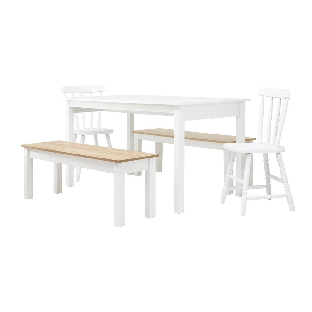 Mesa de Jantar Ditália 2Bancos 2Cad JA-220+JA-225