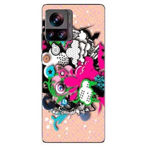 Capa Adesivo Skin104 Verso Para Motorola Edge 30 Ultra 2022