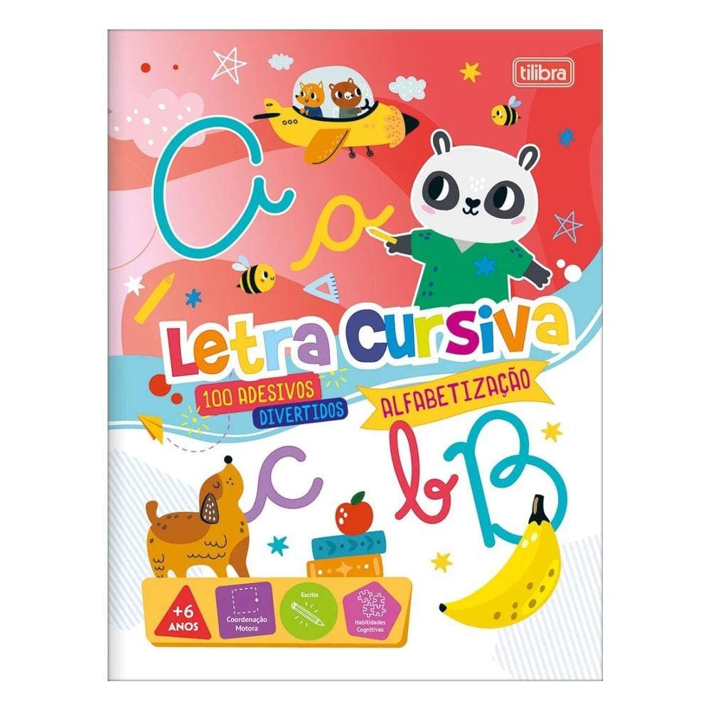 Cartilha de Alfabetização Letra Cursiva C/8 FLS Tilibra